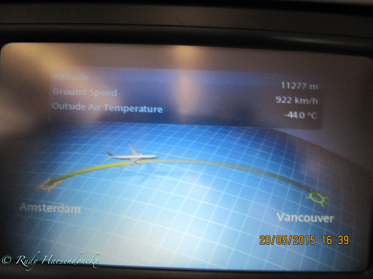 Vertrek naar Vancouver