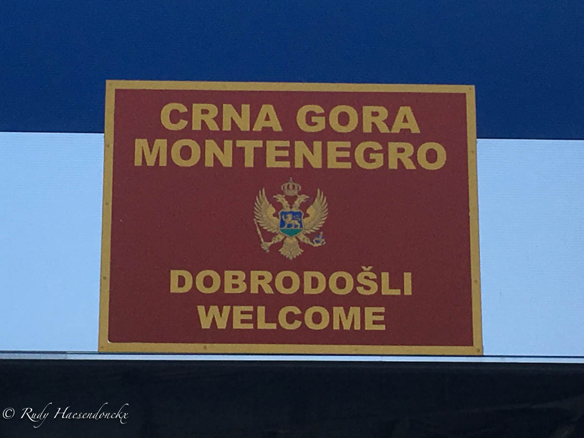 vertrek naar Montenegro